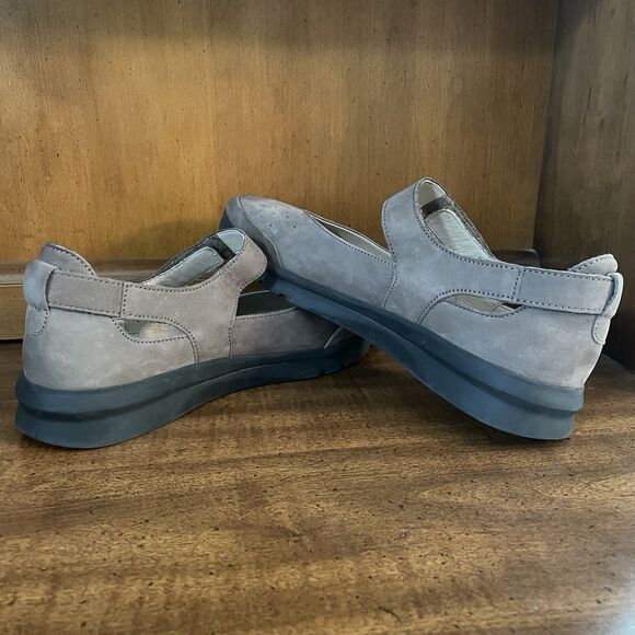 Mephisto Marsia Walnut Mary Jane Flat Nubuk Leather Air Jet Relax Sz US 10 - Picture 5 of 12